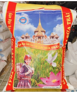 Gạo Lài Sữa Thái - Dẻo nhiều, thơm cơm bao 10 kí
