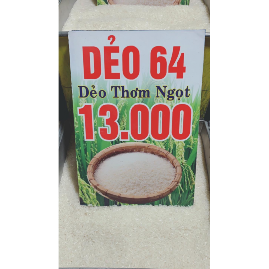 Gạo Dẻo 64 Long An